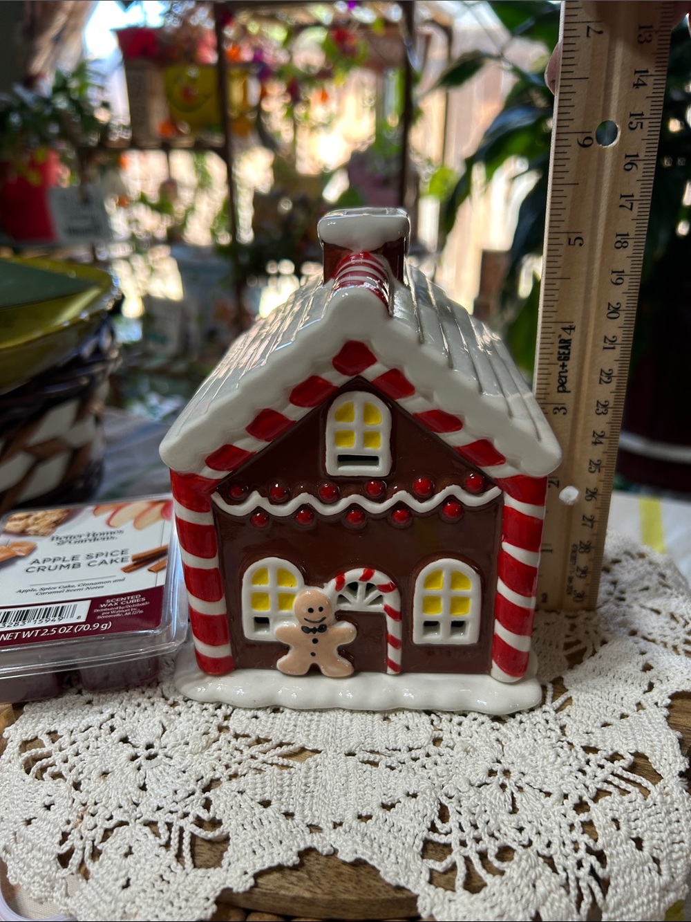 Gingerbread House Electric Wax Warmer New In Box Holidays Christmas EveryDay Use - Picture 13 of 16